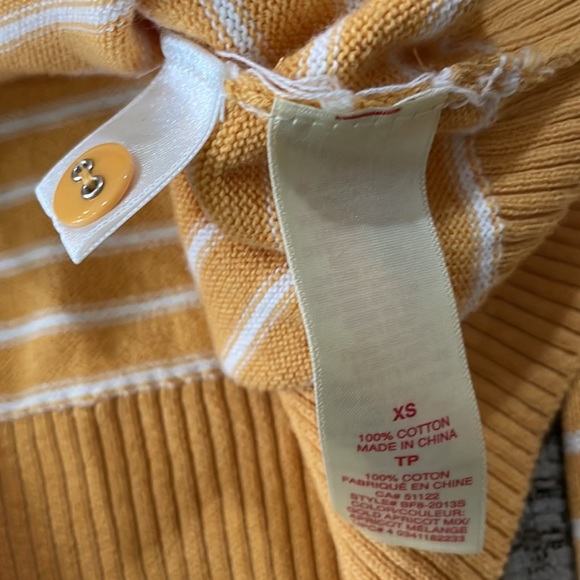 B.u.m. Equipment striped cardigans (sz xs) - Picture 8 of 9